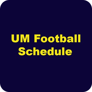 UM Football Schedule