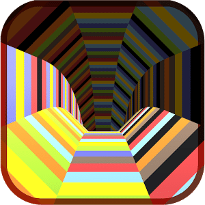 Extreme VR Space Color Tunnel