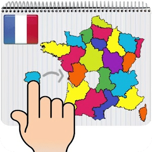 Carte de France Jeu
