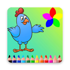 Paint and Coloring Book 4 Kids
