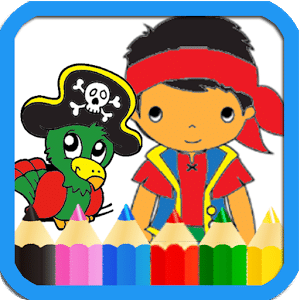 Jake The Pirates Coloring Book