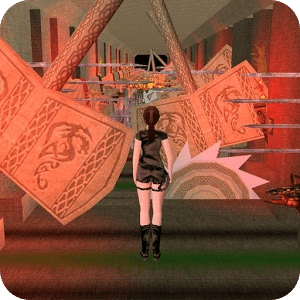 Lara in temple quest