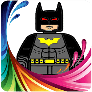 How To Color Lego Batman Hero