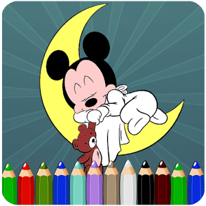 How To Color Mickey Mouse Game