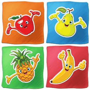 Fruits & Vegetables Nemory Game