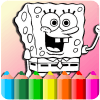 How to color Spongbob (coloring game)