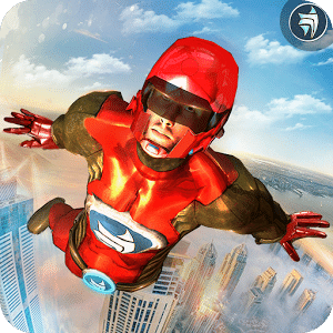 Flying Hero Rescue Survival 3D