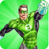 Green Ring super hero Crime