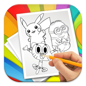 Cartoon Coloring Book