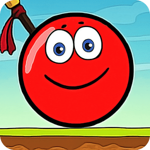 Lendy red ball road