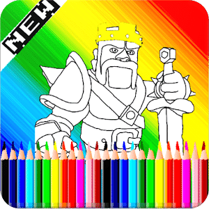 Coloring Book For CLASH Fans