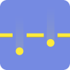 Dual Dots - Tap to Fit & Pass via Holes in Hurdles
