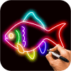 Learn To Draw Glow Fish