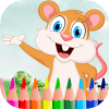 Coloring Hamster