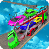 Car Carrier Truck on Impossible Tracks 3D