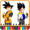 How To Color Dragon Ball Z (Dragon Ball Z games)