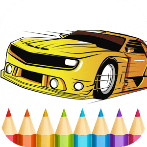 Cars Coloring Book for Boys