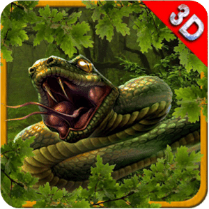 Angry Anaconda Attack Snake
