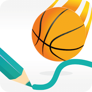 Dunk Line : drawing basketball
