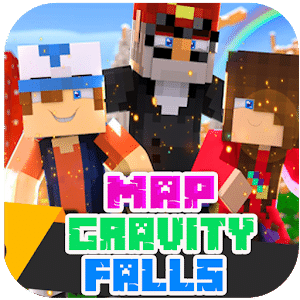 Maps Gravity Fall For MCPE