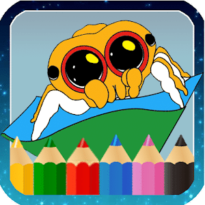 Lucas The Spider Coloring Book