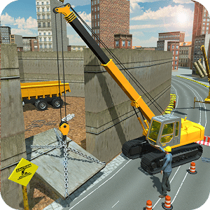 Security Wall Construction & Cargo Simulator 2018