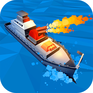 Naval Battleship Pixel Bay Shooting War