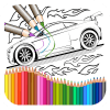 Cars Coloring Page - Free Game For Kids