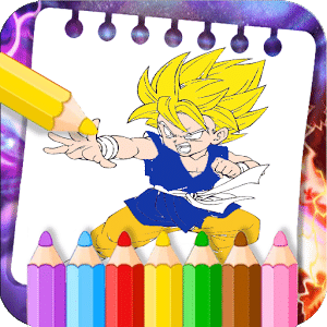 Learn to color Dragon Ball