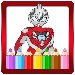 Coloring Book for Ultraman SuperHero