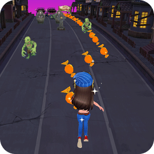 Subway Princess : Zombie Run