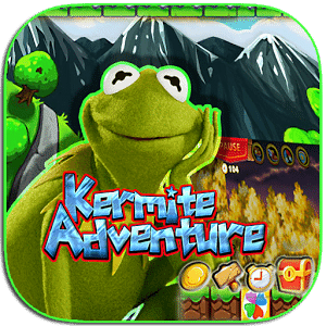 Super Kermit frog & peggy jungle game adventure