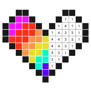 `Sandbox 2018 free - Color by Number pixel art