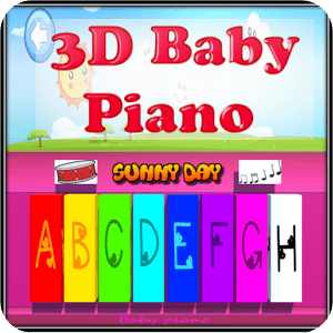 3D Baby piano