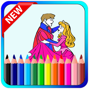 New Princess Coloring Book