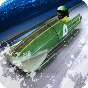 冬季运动：有舵雪橇的3D