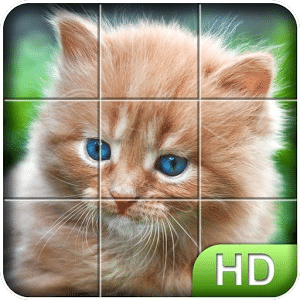 瓷砖拼图：可爱的小猫