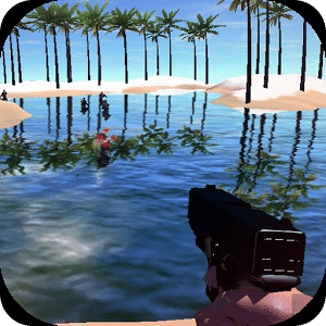 沙滩射击