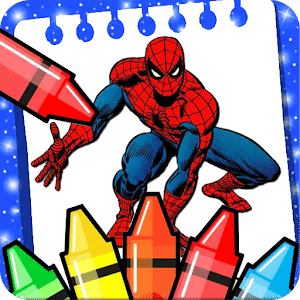The amazing spider hero Coloring Pages