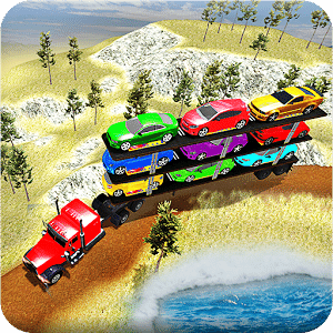 Offroad Car Transport Trailer Sim: Transport Games