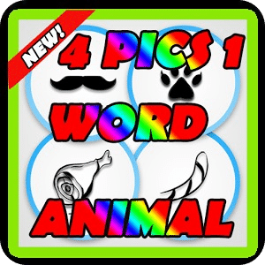 4 Pics 1 Word - Animal