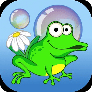 Bubbles frog and bees for kids
