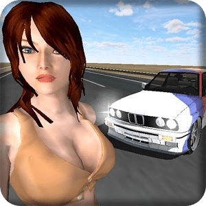 Lady Traffic Racer