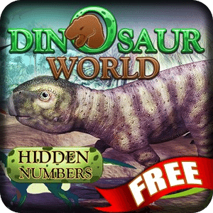 Dinosaur World Hidden Numbers