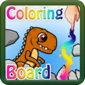 Coloring Board Dinosaurus HD