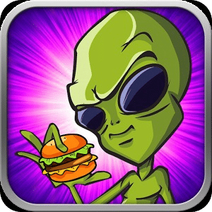 Alien Cheeseburger Dash
