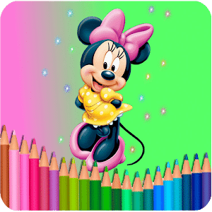 How To color Minnie Mouse