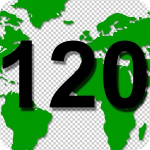 Around the world in 120 sec