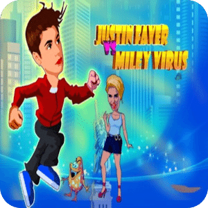 Justin Fever vs Miley Virus