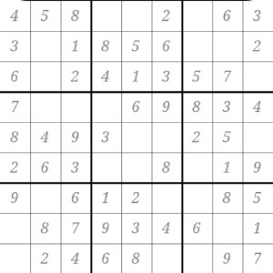 Simple Sudoku